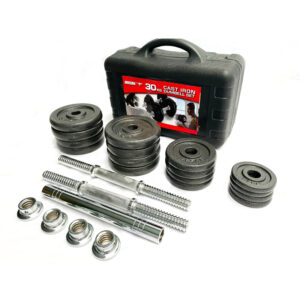 SET DE MANCUERNAS REGULABLES DE 30 KG