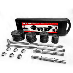 SET DE MANCUERNAS REGULABLES DE 50 KG